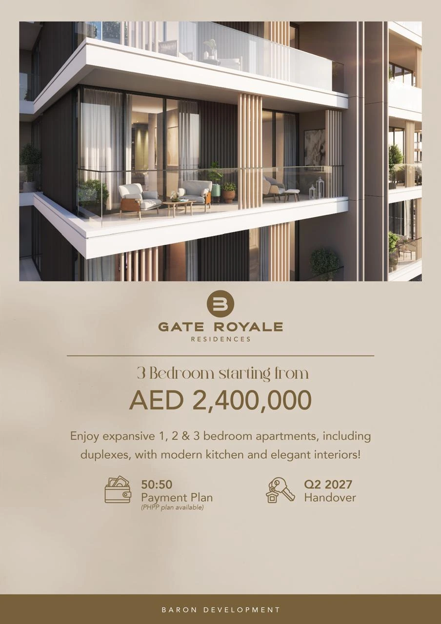 3 BHK Apartment - Baron Prime Development