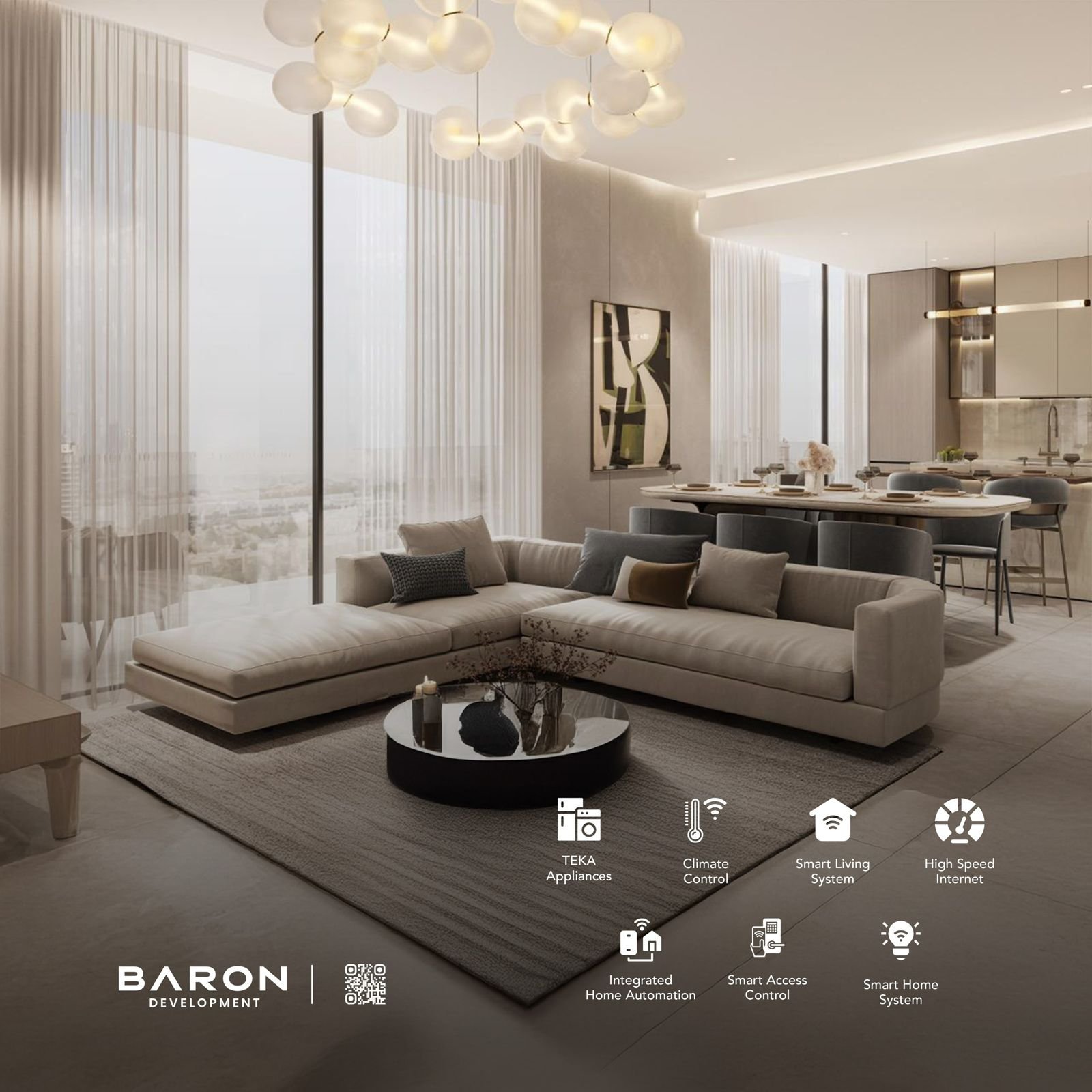🌟 GATE ROYALE RESIDENCES – Al Furjan 🏢 By Baron Prime Development | 🏗 G + 2P + 9 Floors | 🏡 Freehold Ownership