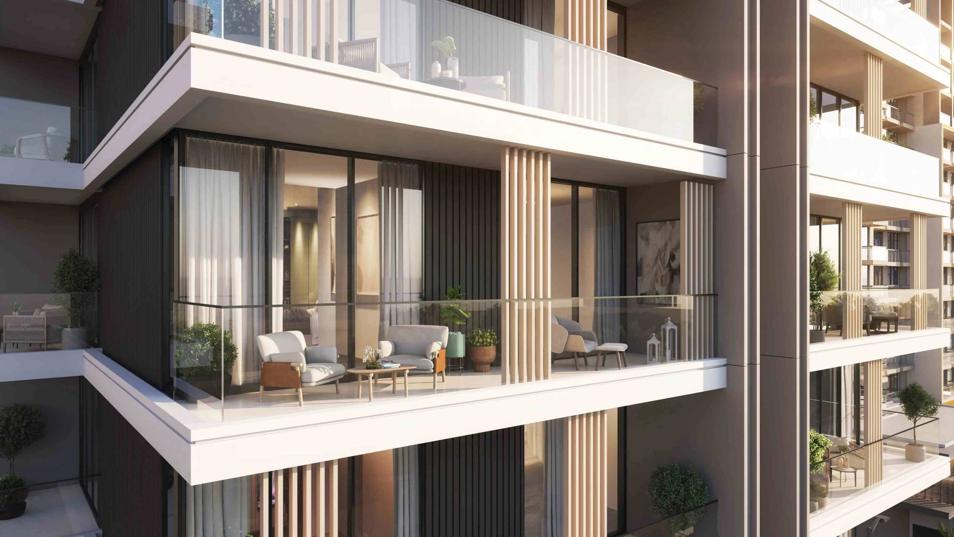 Balcony - Gate Royale Residences - Baron Prime Development