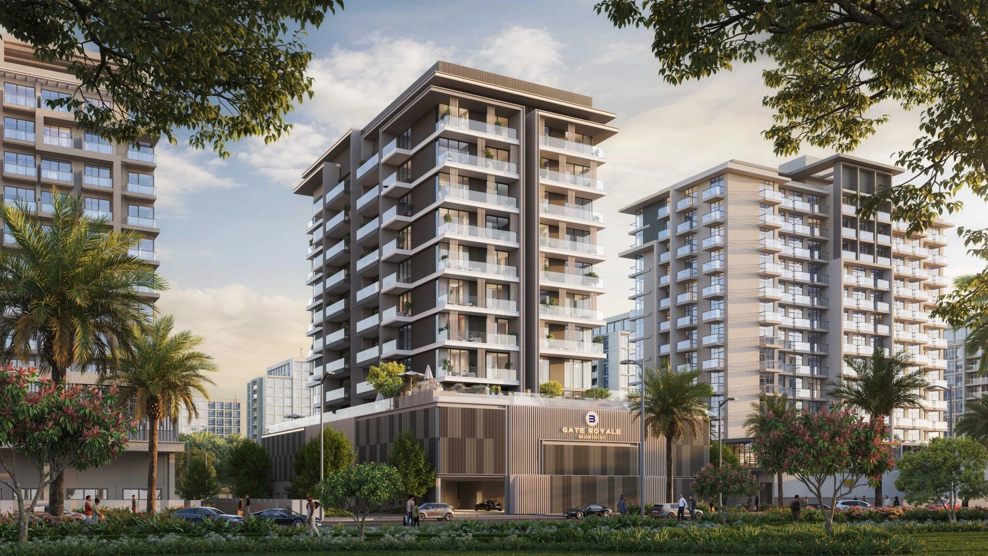 Daylight View building - Gate Royale Residences - Baron Prime Development