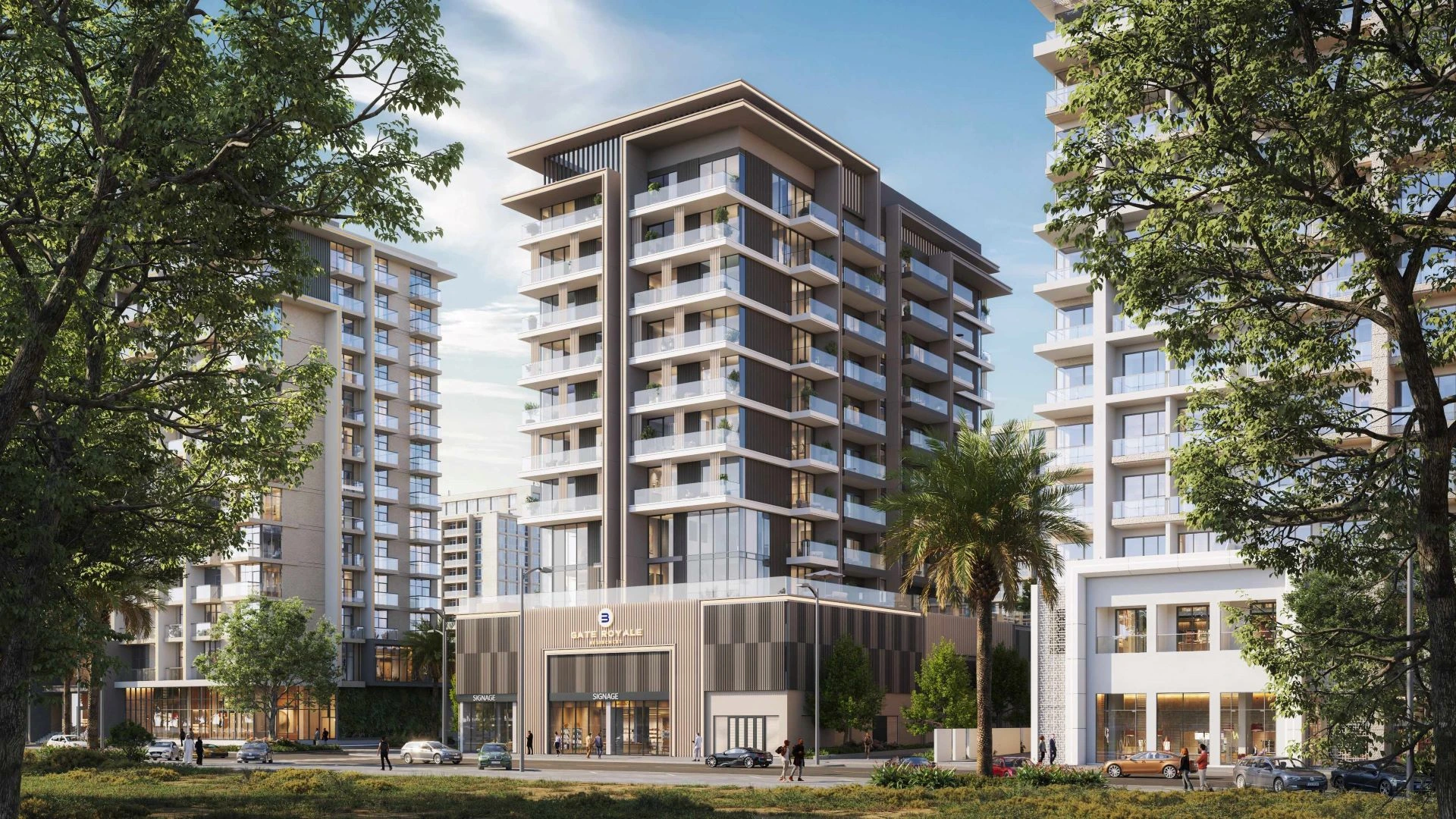 Eye View - Gate Royale Residences - Baron Prime Development